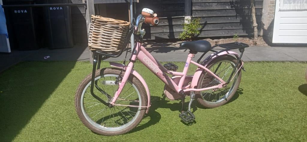 Leuke 18 inch cooper meisjesfiets, Ophalen of Verzenden, Gebruikt, 18 inch
