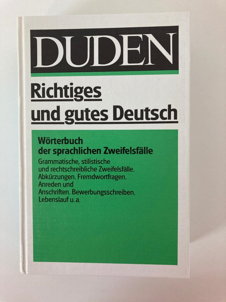 Richtiges und gutes Deutsch - DUDEN Wörterbuch Zweifelsfälle, Duits, Nieuw, Ophalen of Verzenden, DUDEN
