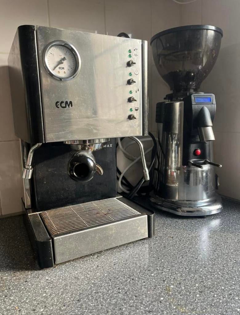 ECM Botticelli, Ophalen, Espresso apparaat, 10 kopjes of meer, Refurbished