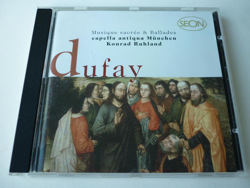 Dufay / Capella Antiqua, Ruhland ‎– Musique Sacrée &Ballades, Ophalen of Verzenden, Middeleeuwen en Renaissance, Zo goed als nieuw
