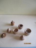 poppenhuis verschillende houten potjes, Ophalen of Verzenden, Gebruikt, Decoratie