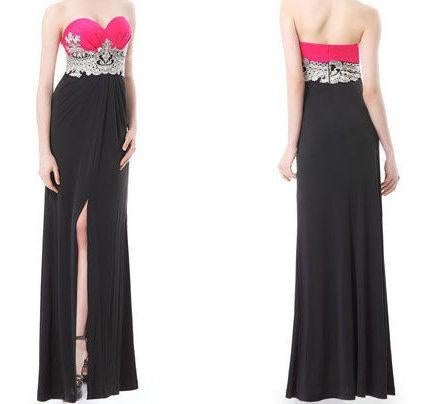 nieuwe galajurk maat 36 zwart/roze, Galajurk, Zwart, All2wish4, Nieuw