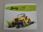 BROCHURE JEEP 4-WHEEL DRIVE 1951 WILLYS, Ophalen of Verzenden, Gelezen, Overige merken