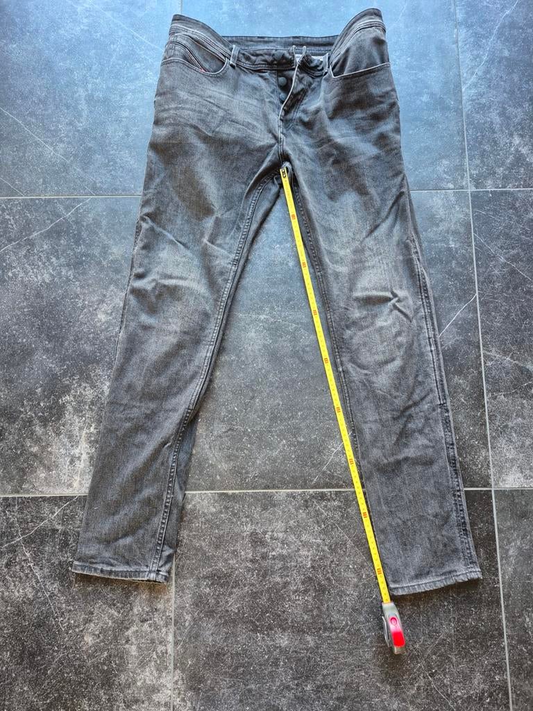 Zwarte Alpinestars motorjeans, Motoren, Kleding | Motorkleding, Broek | textiel, Heren, Tweedehands, Ophalen of Verzenden