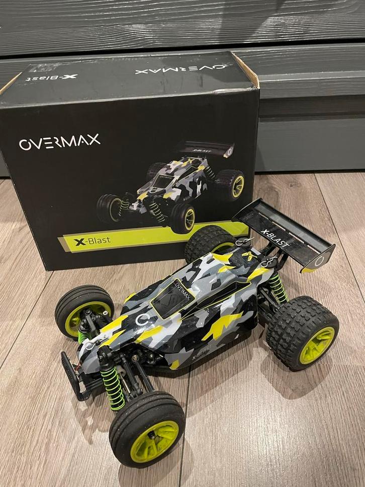 Overmax X-Blast Bestuurbare Auto - 4WD RC Buggy, Hobby en Vrije tijd, Modelbouw | Radiografisch | Auto's, Zo goed als nieuw, Auto offroad