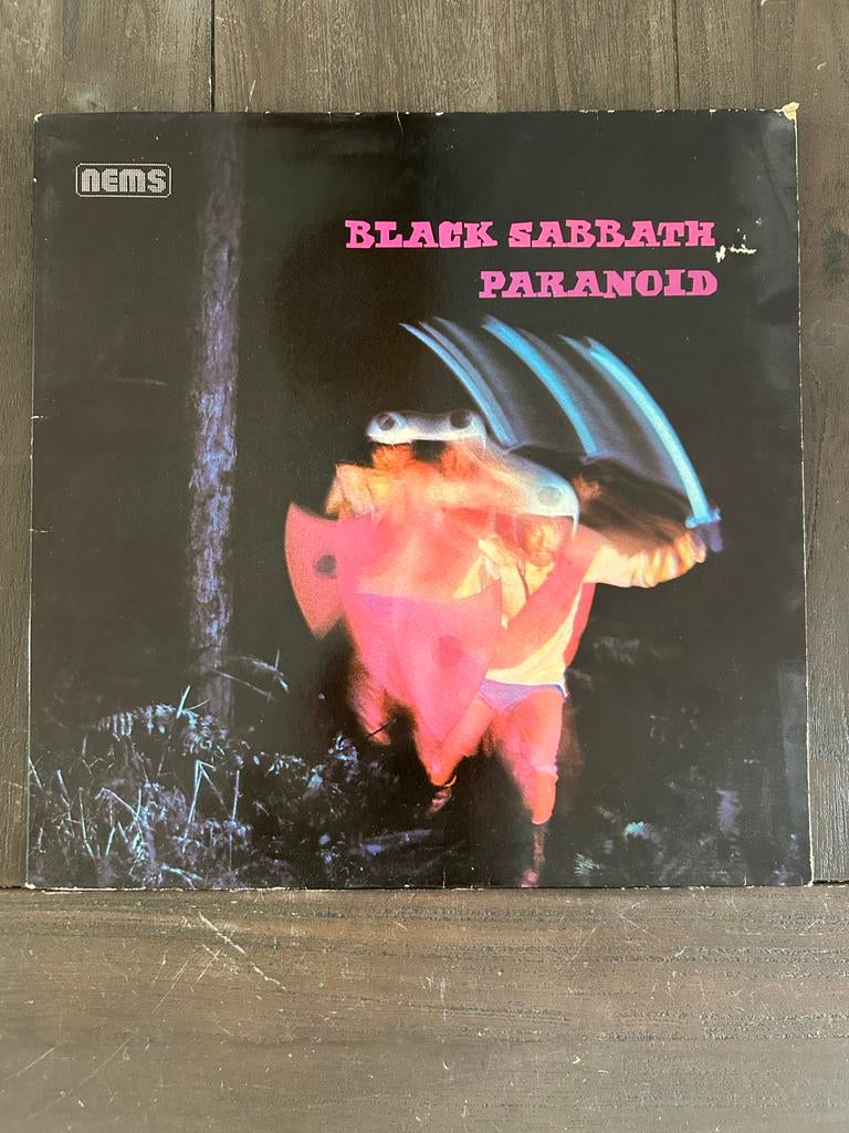 Black Sabbath - Paranoid LP (NEMS, 1976), Cd's en Dvd's, Gebruikt, Ophalen of Verzenden, 1970 - 1979, Gatefold hoes