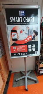 Flipover standaard met whiteboard en blok papier, Ophalen of Verzenden