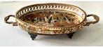Ovale schaal met kamelen en palmbomen, Antiek en Kunst, Ophalen of Verzenden