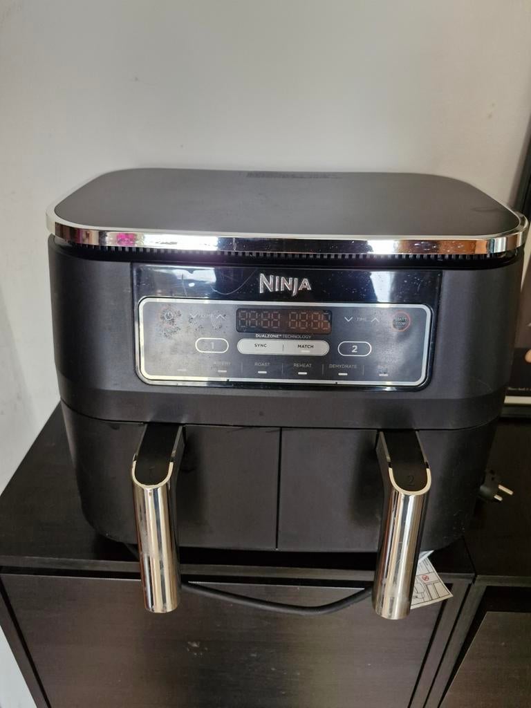 Ninja Airfryer - Zo goed als nieuw, Ophalen of Verzenden, Zo goed als nieuw, Airfryer