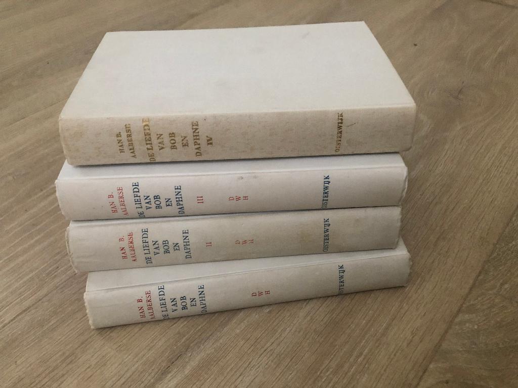 Verboden boeken: Bob en Daphne (4 delen), Ophalen of Verzenden, Gelezen, Han B. Aalberse