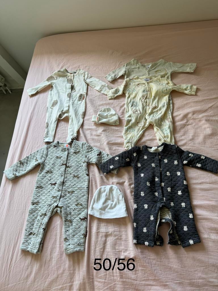 Babykleding 50/56 jongens / meisjes / uniseks, Ophalen, Zo goed als nieuw