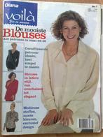 Diana zelfmaakmode de mooiste blouses nr. 7 , maat 36-46, Hobby en Vrije tijd, Kledingpatronen, Verzenden, Zo goed als nieuw, Vrouw