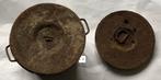 Keteltje met deksels. Bodemvondst., Verzamelen, Ophalen of Verzenden, Landmacht, Duitsland, Hulzen of Bodemvondsten