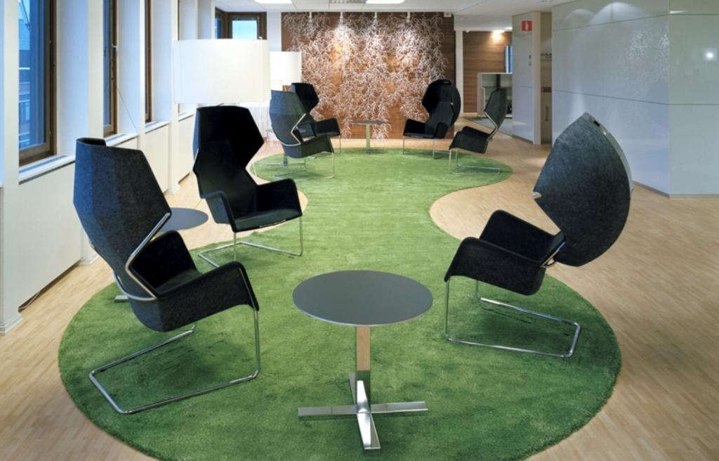 8 Wing Fauteuil  stoel chair Bla Station Peekaboo design, Gebruikt, 75 tot 100 cm, Ophalen of Verzenden, Nvt