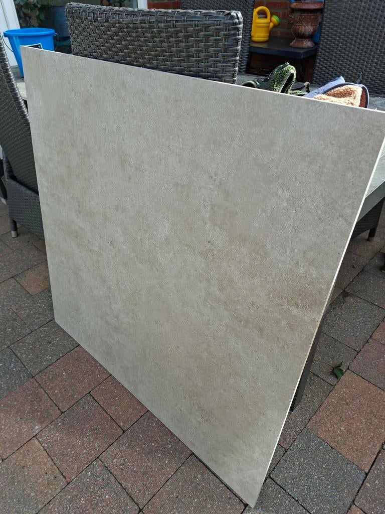 1 Natural beige 100x100 vloer/wand tegel, Ophalen, 60 cm of meer, Nieuw, Minder dan 5 m²
