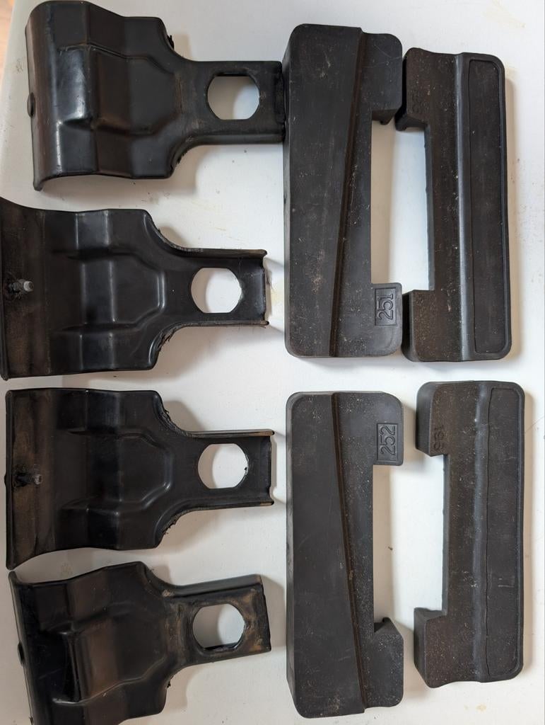 Thule rapid dakdrager kit set 1552 voor Megane III, Ophalen of Verzenden, Gebruikt