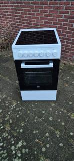Beko Elektrisch Fornuis met Keramische Kookplaat, Gebruikt, 85 tot 90 cm, Elektrisch, 4 kookzones