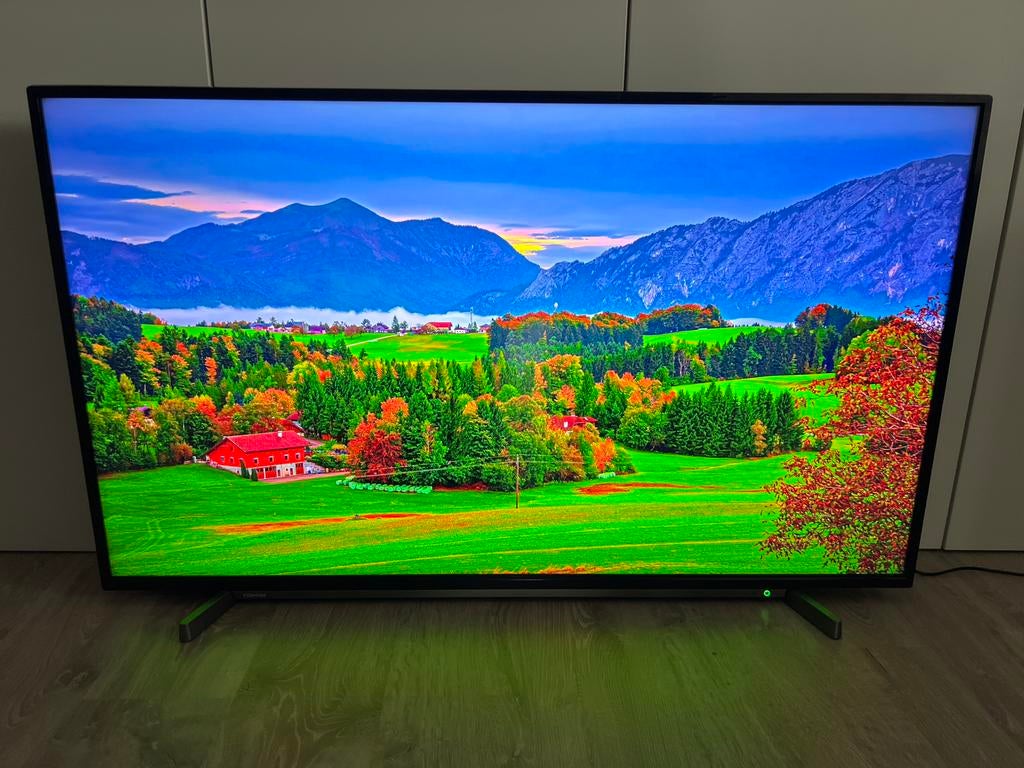 Toshiba 55 inch 4K Smart TV, Toshiba, 50 Hz, LCD, Ophalen of Verzenden