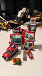 Lego 60215 Brandweerkazerne City ZGAN, Ophalen of Verzenden, Zo goed als nieuw, Complete set, Lego