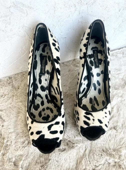 Dolce & Gabbana hakken ( 38 ), Dolce & Gabbana, Zwart, Ophalen of Verzenden, Zo goed als nieuw