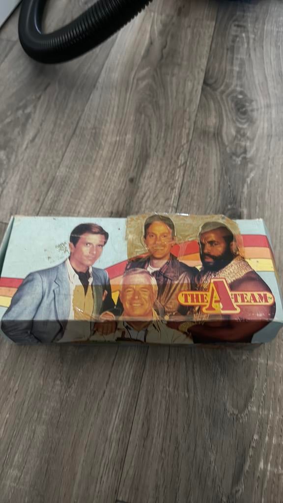 The A-Team zakje met plaatjes 1983 Panini Galoob Monty, Ophalen of Verzenden, Zo goed als nieuw
