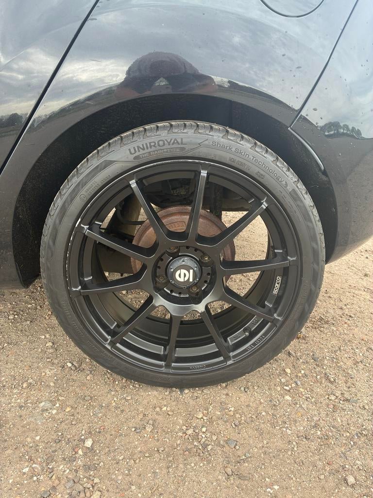Sparco Velgen 17 inch 4x108 met banden, Auto-onderdelen, Banden en Velgen, Ophalen of Verzenden, Gebruikt, 17 inch, Banden en Velgen