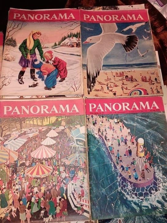 Panorama tijdschriften - Jaren '50 en '60, Boeken, Ophalen, Gelezen, Overige typen