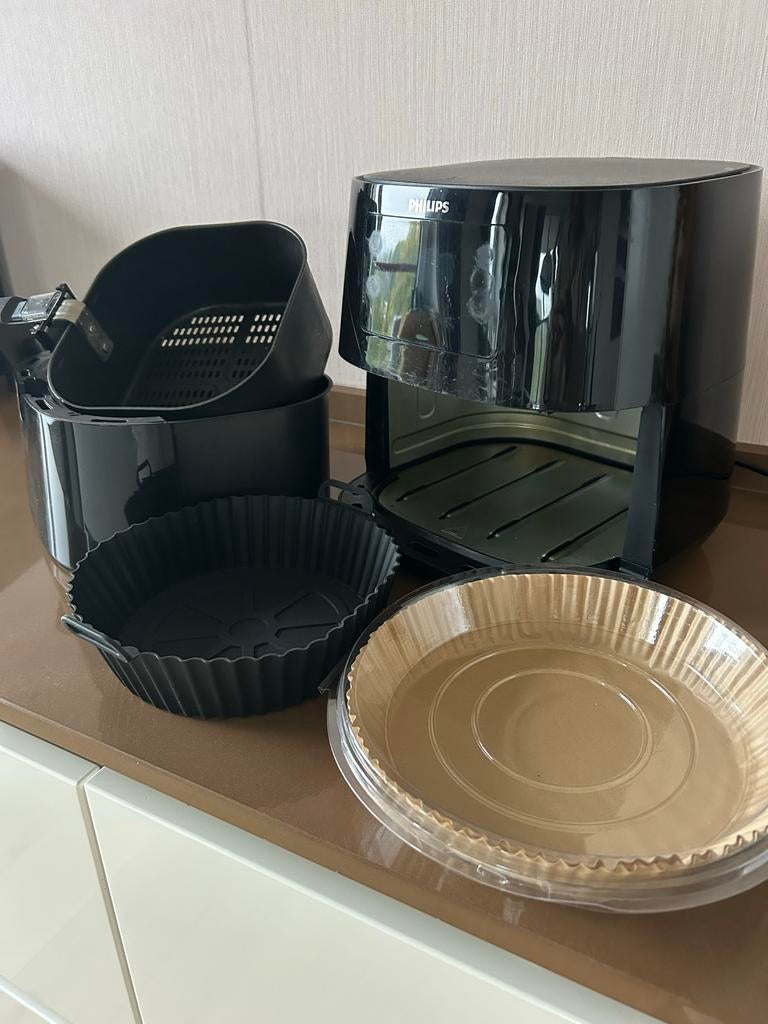 Philips Airfryer XL - Zo goed als nieuw, inclusief accessoir, Ophalen, Gebruikt, Airfryer XL, 1000 t/m 1499 gram