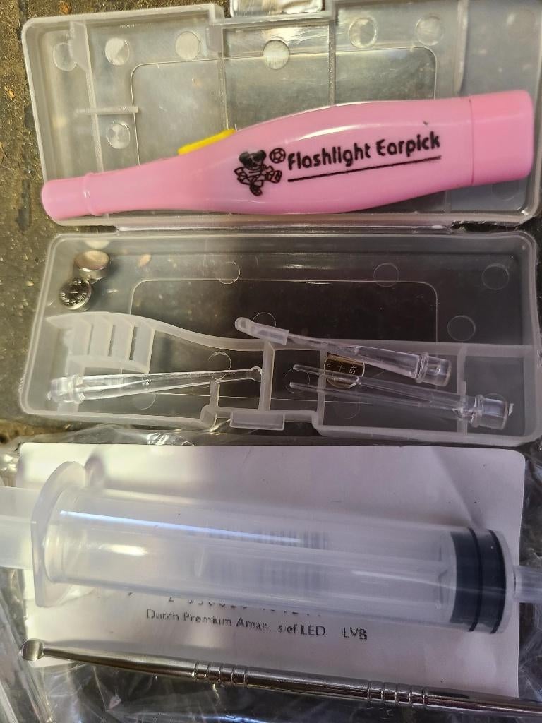 flashlight earpick OORONTSTOPPING, Ophalen of Verzenden, Nieuw
