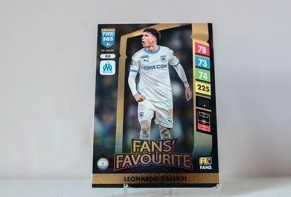 Fifa 365 Panini Trading Leonardo Balerdi, Ophalen of Verzenden, Zo goed als nieuw, Losse kaart