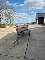 Speedboot met 5pk Yamaha 2-takt motor en trailer, Ophalen, Gebruikt, Minder dan 3 meter, Minder dan 70 pk