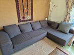 Grijze hoekbank rechts, Huis en Inrichting, Banken | Bankstellen, Ophalen, Gebruikt, Vierpersoons of meer