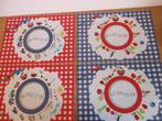 4 Placemats van Unox, Ophalen of Verzenden, Zo goed als nieuw, Bord