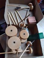 Spintollen, Ophalen, Gebruikt, Onderdelen en Toebehoren