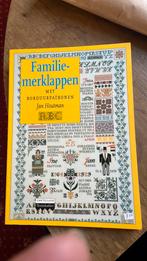 Borduurpatronen boek merklappen, Ophalen of Verzenden, Zo goed als nieuw, Patroon
