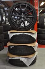 18" Mini Cooper Velgen 5x112 ET40 + Winterbanden + TPMS, Niet ingevuld, 18 inch, Gebruikt, Banden en Velgen