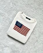 Authentieke Ralph Lauren Amerikaanse vlag trui S wit, Kleding | Dames, Truien en Vesten, Ophalen of Verzenden, Gedragen, Maat 36 (S)