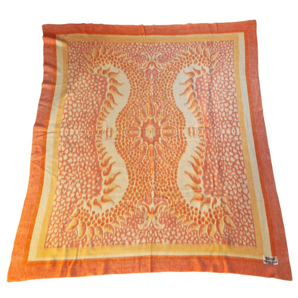 MCM DIALON Wollen Deken, Nvt: Vintage item, Gebruikt, Verzenden, Zie omschrijving