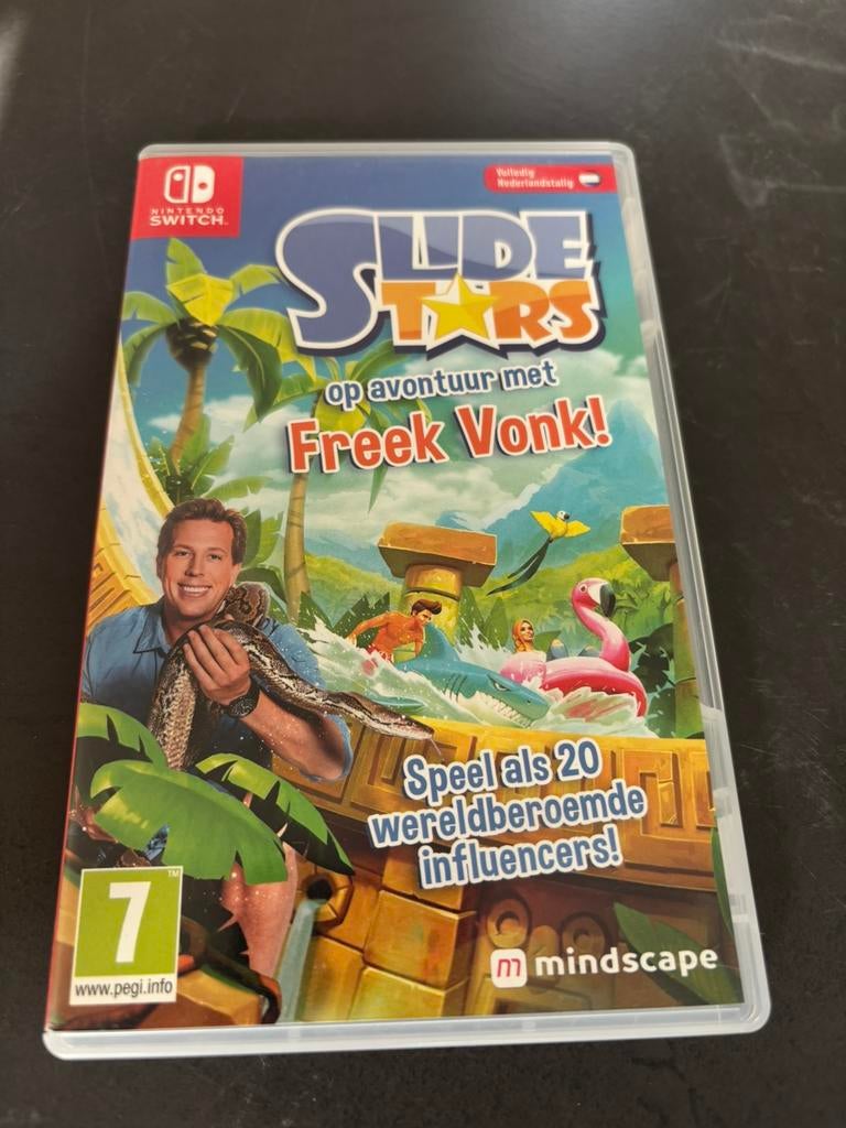 Slide stars op avontuur met Freek Vonk, Avontuur en Actie, 1 speler, Ophalen of Verzenden, Zo goed als nieuw