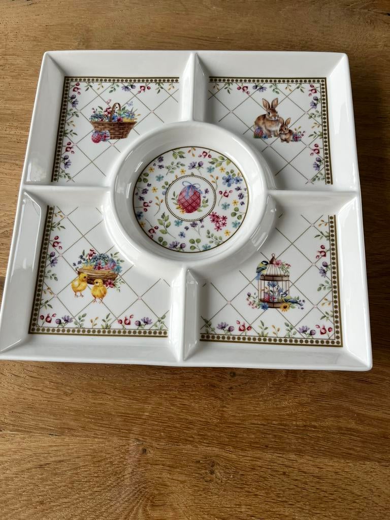Serveerschaal Pasen, Ophalen of Verzenden, Zo goed als nieuw