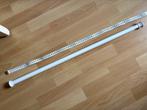 Verstelbare douchegordijnstang 75-125 cm, Ophalen of Verzenden, Zo goed als nieuw, Wit, Overige typen