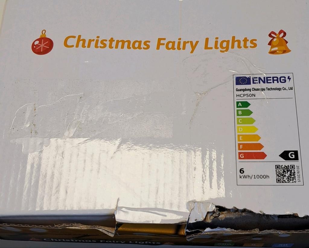 Kerstboomverlichting 500 LED 50m, -, -, Nieuw, Ophalen of Verzenden