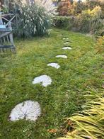 Stapstenen cement bladvorm, handgemaakt, beton, staptegels, Ophalen, Nieuw, Beton, Overige typen