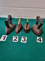 Strijkijzers antiek twee stuks, Ophalen of Verzenden