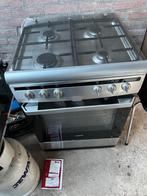 Inventum fornuis met oven, Witgoed en Apparatuur, Fornuizen, Gebruikt, 60 cm of meer, Gas, Vrijstaand