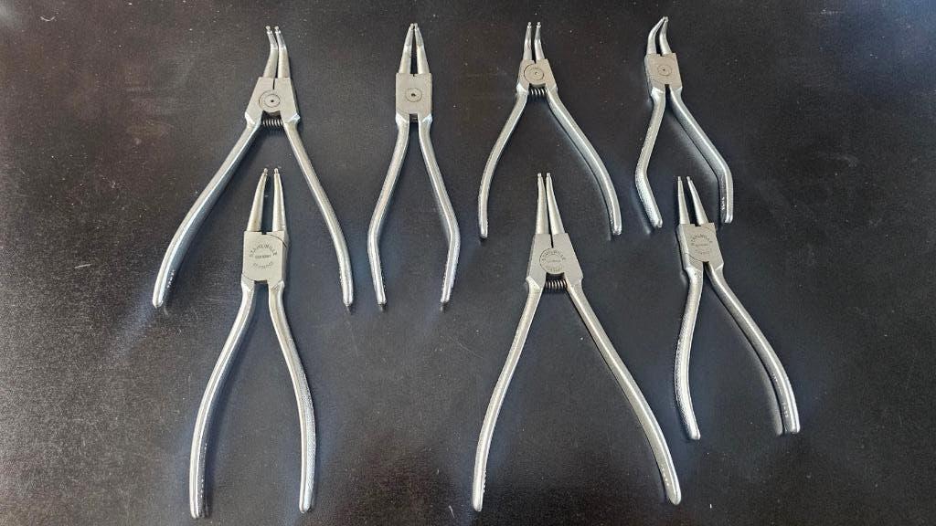 NIEUW ! * 7 SEEGERRING TANGEN VAN STAHLWILLE * DIVERSE MATEN, Ophalen of Verzenden, Zo goed als nieuw