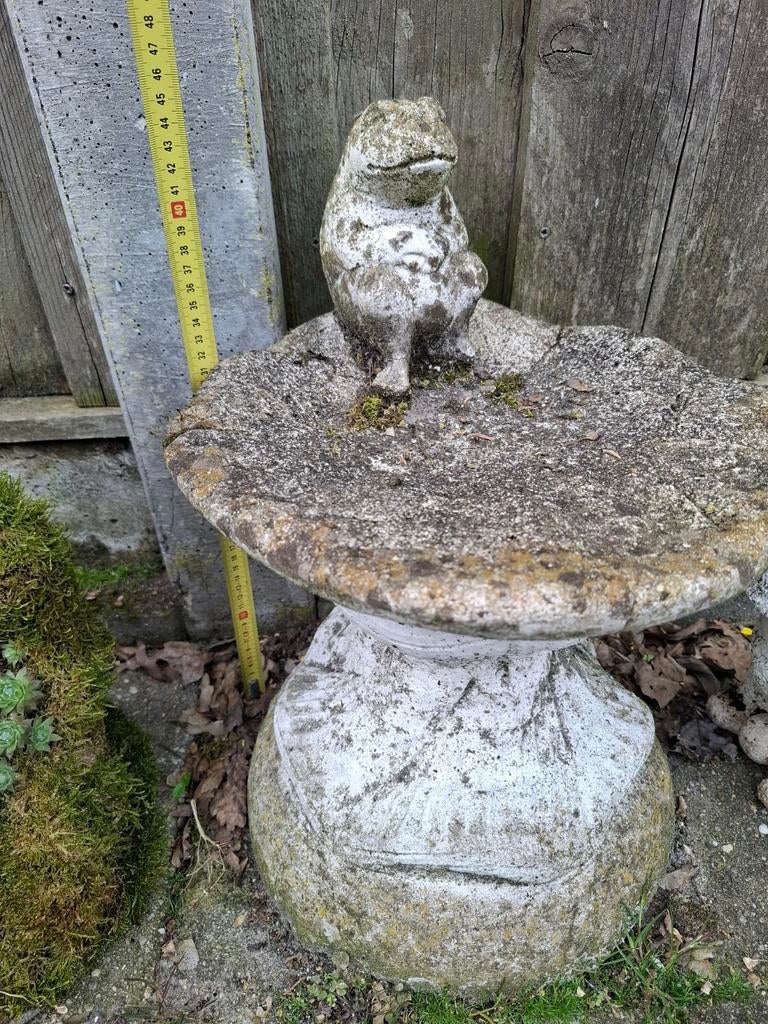 Tuinbeelden: Kikker, Boeddha, Kabouter, Hond etc, Tuin en Terras, Tuinbeelden, Gebruikt, Dierenbeeld, Ophalen