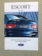 FORD ESCORT RS 2000 SERIE 1990 TOT 1992, Rallye sport, Ford, Ophalen of Verzenden, Zo goed als nieuw