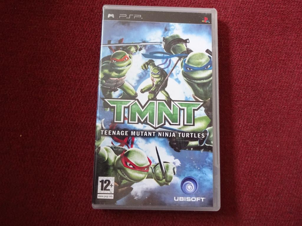 PSP TMNT Teenage Mutant Ninja Turtles , Playstation P. Game, Avontuur en Actie, Gebruikt, 2 spelers, Ophalen of Verzenden