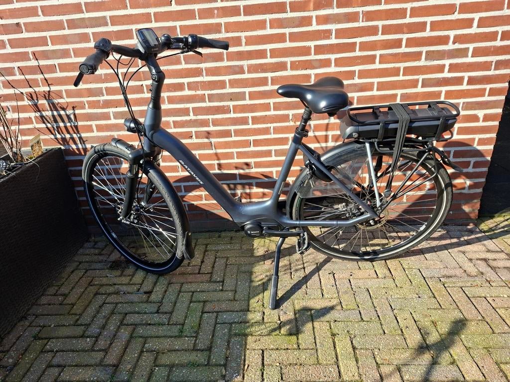 Batavus Finez E-bike, Bosch middenmotor, framemaat 53, Fietsen en Brommers, Elektrische fietsen, Ophalen, Sparta, Gebruikt, 51 tot 55 cm